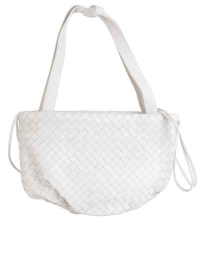 Mini Bulb, £550, Handbags, White, Leather, Front view